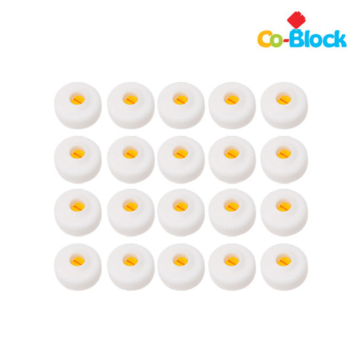 [Co-block] 파스텔바퀴20pcs(9070)